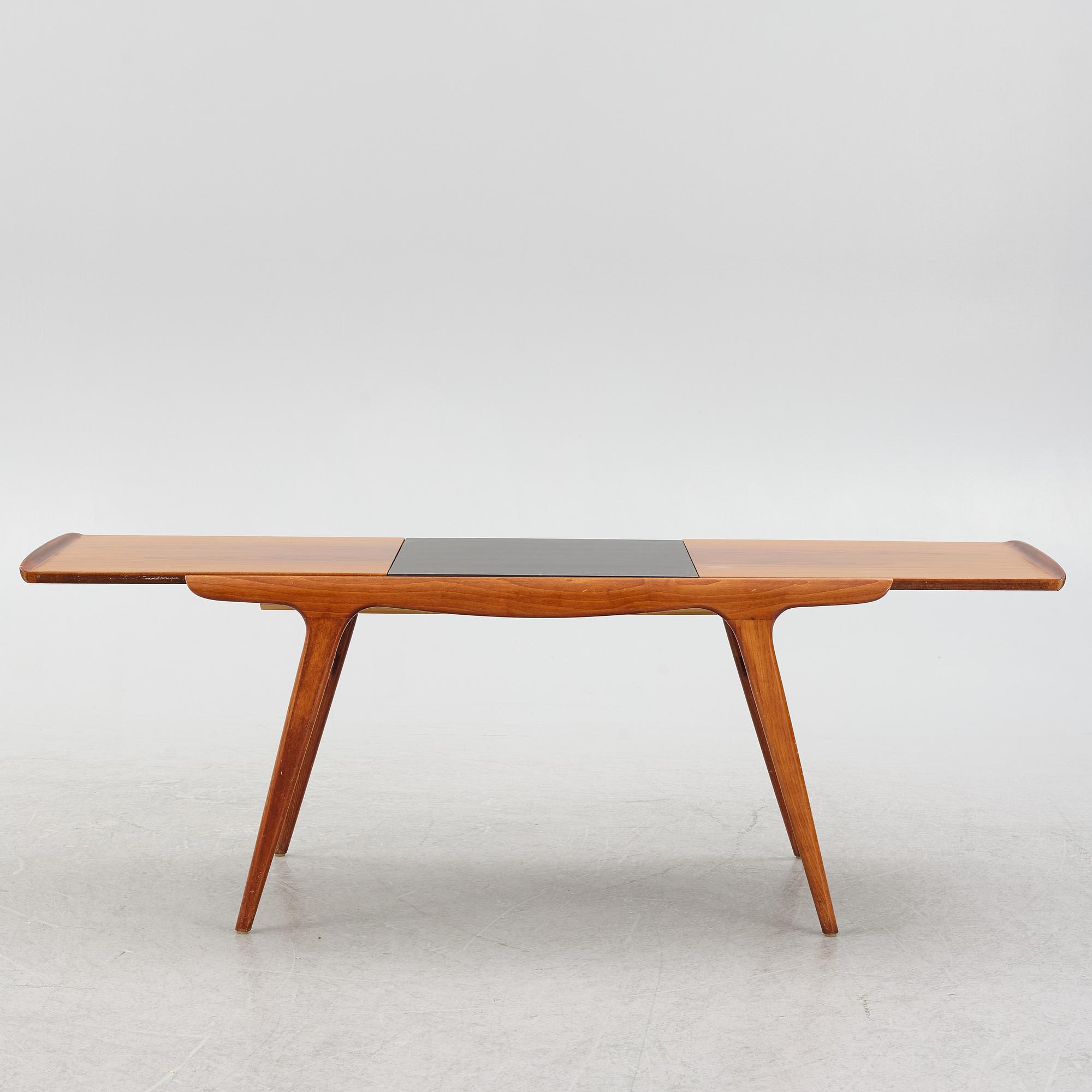 Coffee table, 'Expandette', AB S Ljungqvists Möbelfabrik, Habo, 1950s.