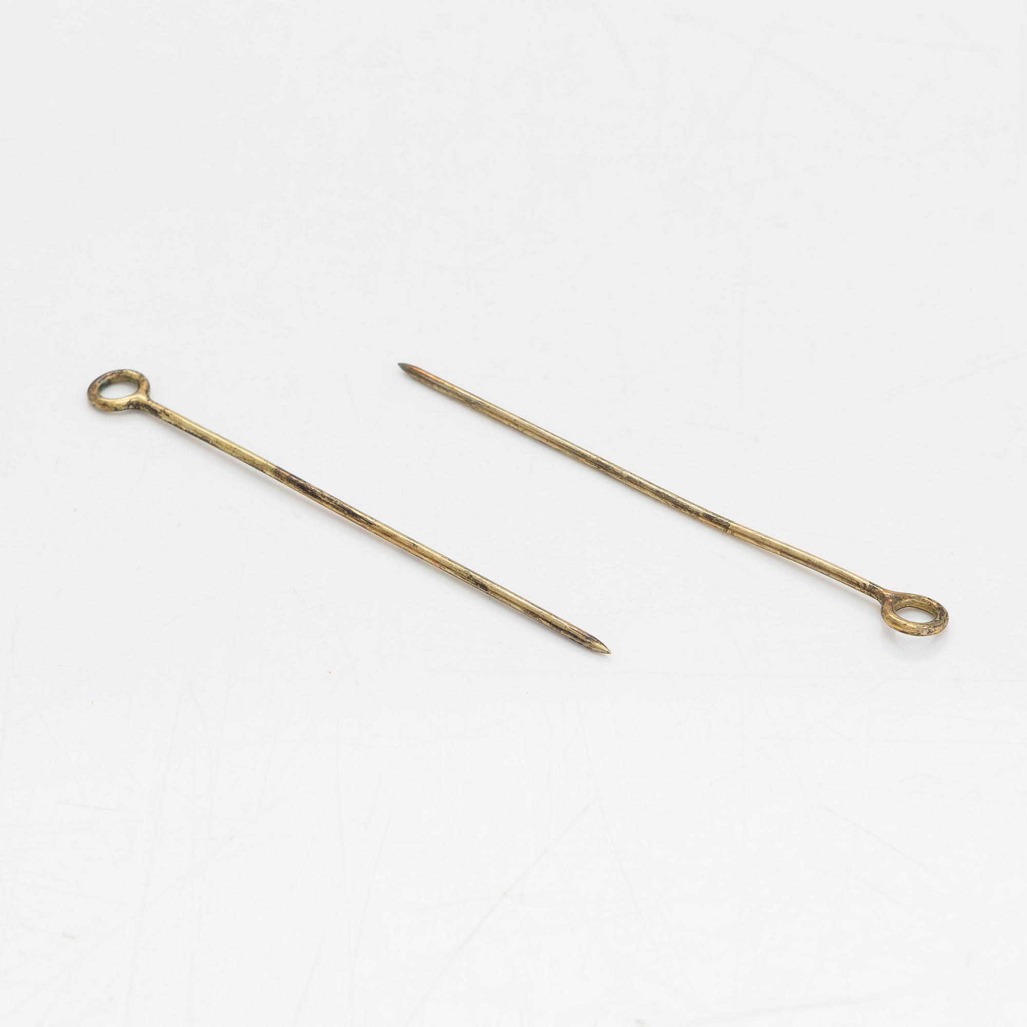 Tillander, brudkrona, förgyllt silver (813), Helsingfors 1949. I originallåda.