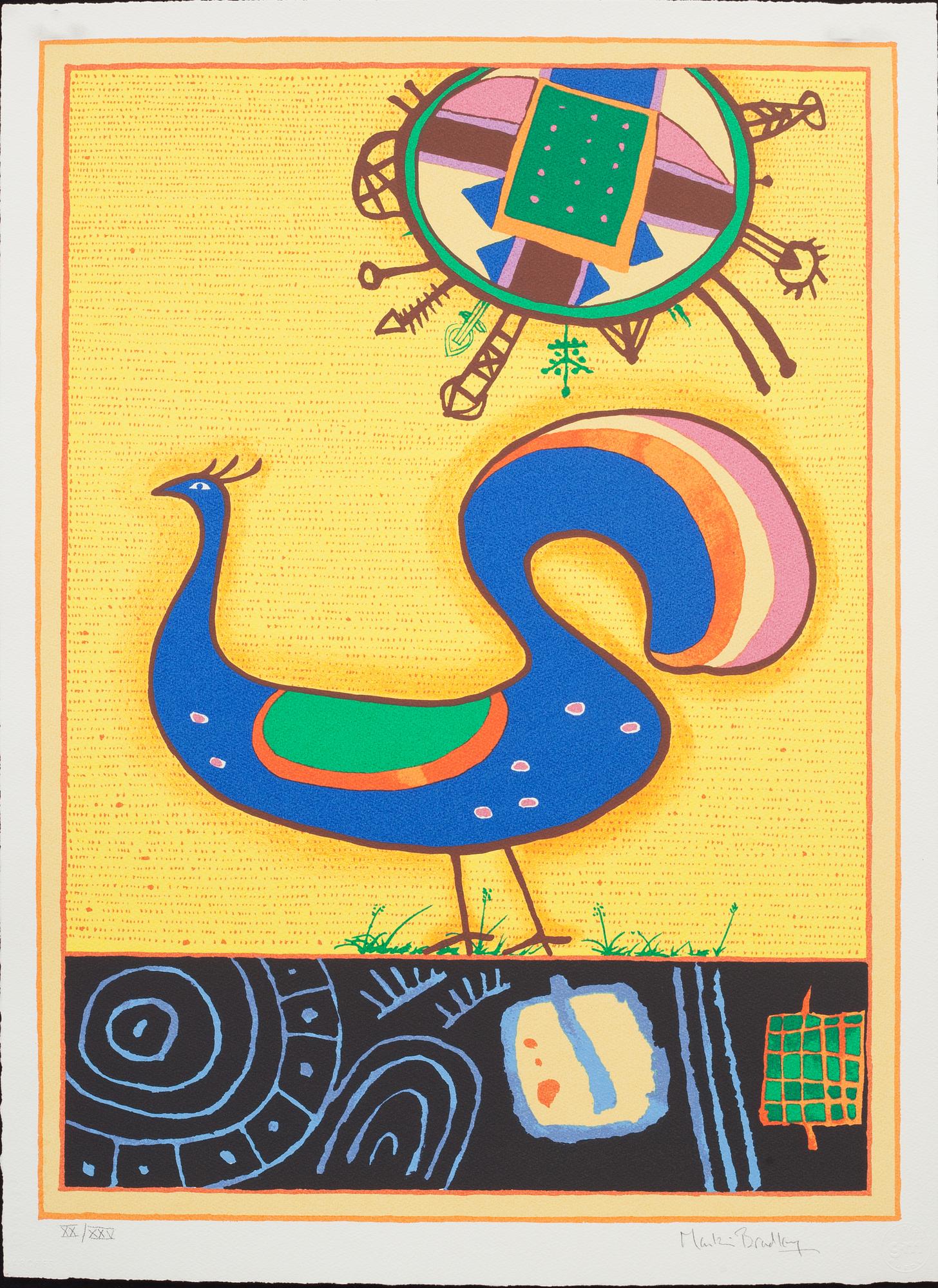 MARTIN BRADLEY, färgserigrafi, signerad och numrerad XX/XXV.