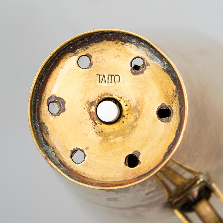 PAAVO TYNELL, a brass wall light, model 9459, for Oy Taito Ab.