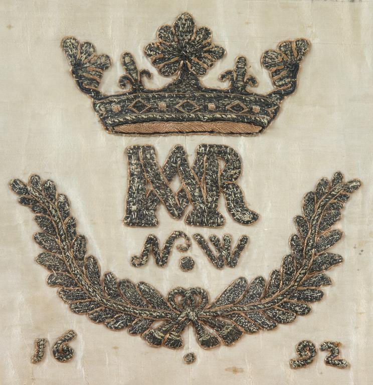 MÄRKDUK, broderat årtal 1692.