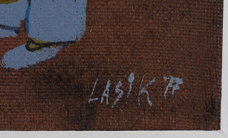 PAWEL LASIK, olja på duk, signerad.