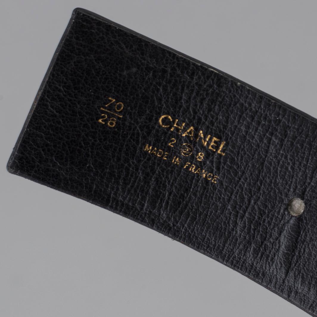 CHANEL, belt size 70.