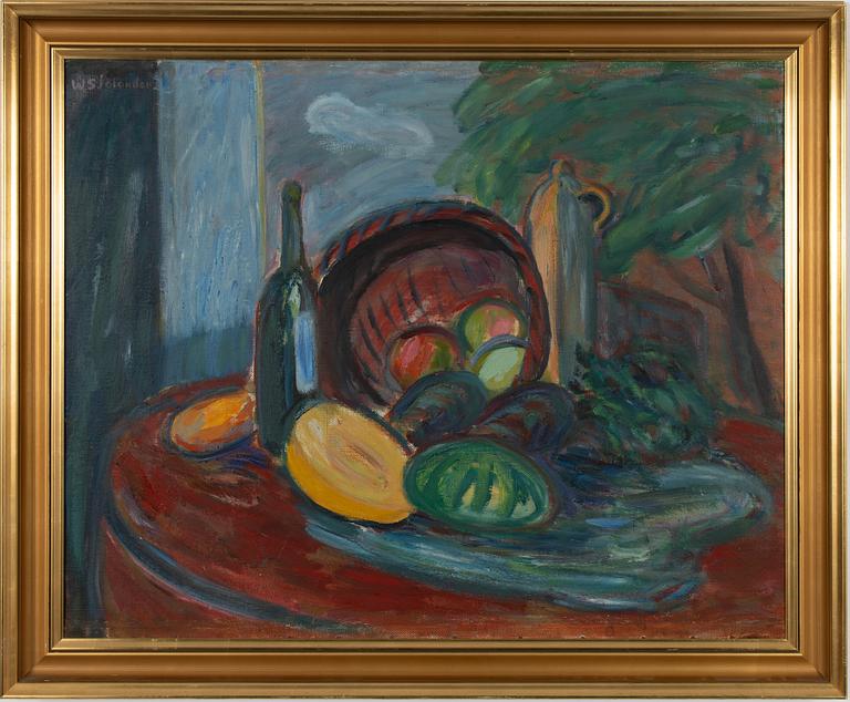 Waldemar Sjölander, canvas, signed.