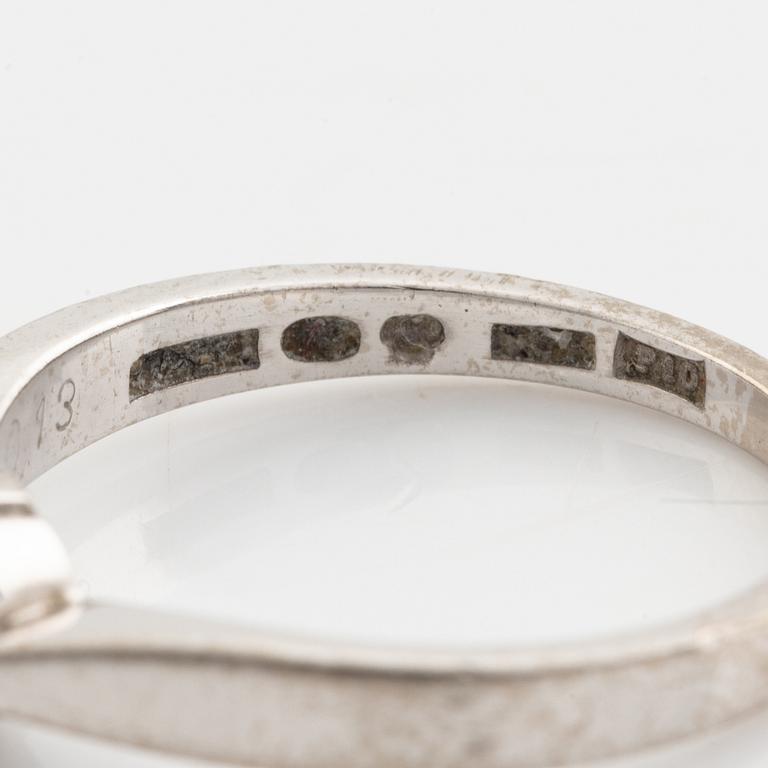 Eight cut diamond ring.