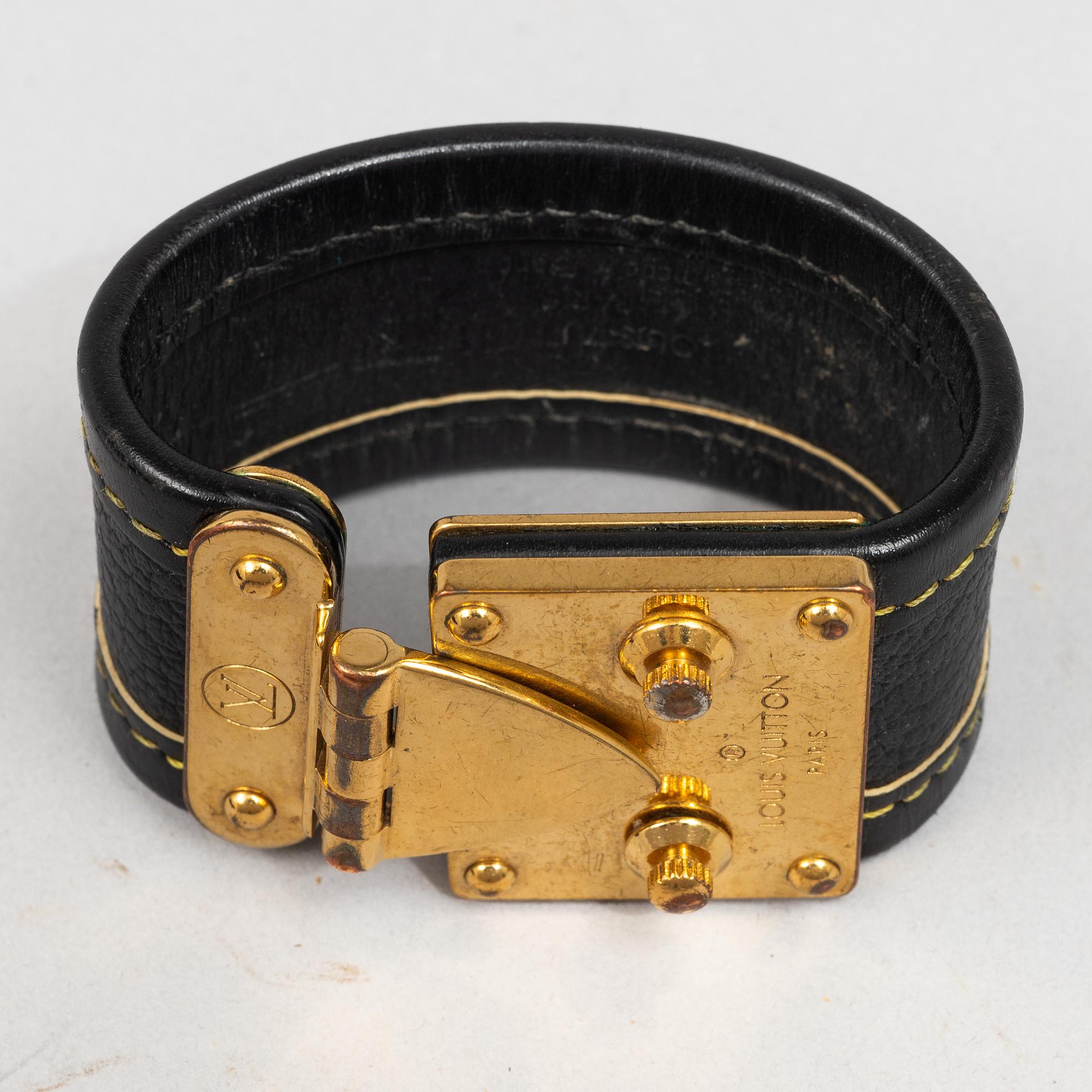 Louis Vuitton, bracelet, "Suhali leather Bracelet". 2008.