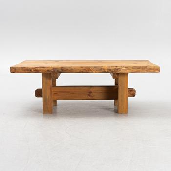 Coffee table, pine, Sweden, second half of the 20th century.
