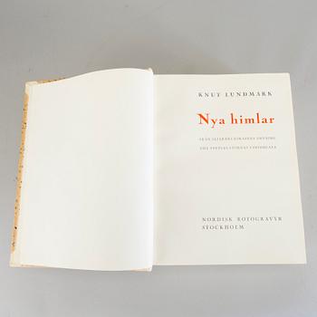 BOK: Nya himlar, Knut Lundmark, Nordisk Rotogravyr 1943.