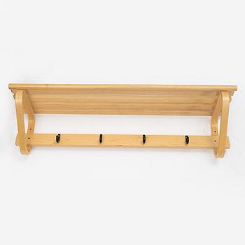 Alvar Aalto, hat shelf, model 109, Artek, Finland.