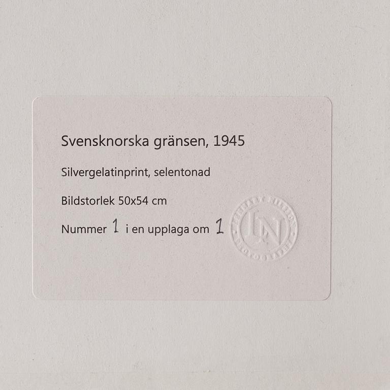 Lennart Nilsson, "Svensknorska gränsen, 1945".