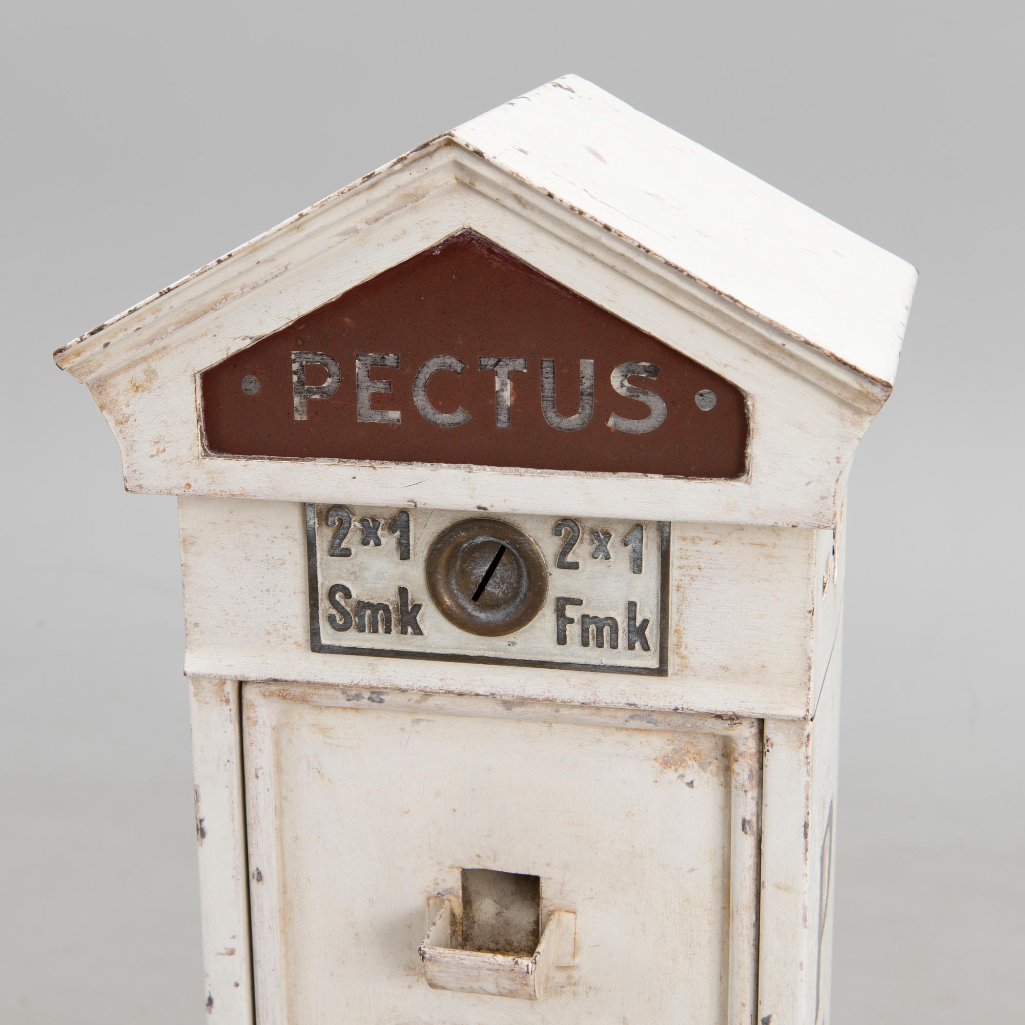 KARKKIAUTOMAATTI, Fazer Pectus-pastilleja, 1920-luku.