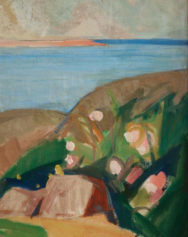 Carl Gunne, "Cliffs and Sea".