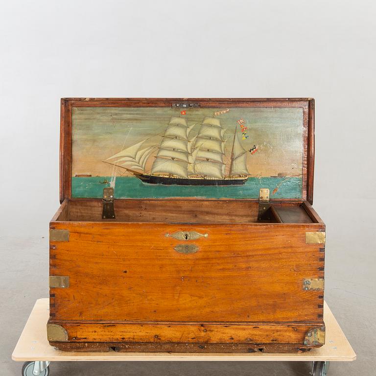 A SEA CHEST CA 1900.