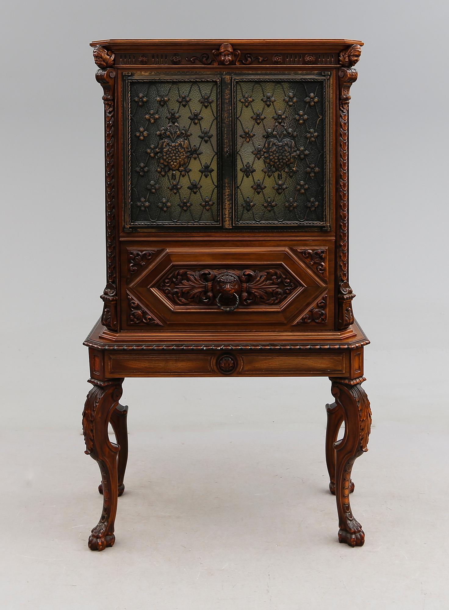 BARSKÅP, barockstil, 1900-talets mitt.