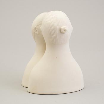 STIG LINDBERG, a parian figurine, Gustavsberg 1970s.