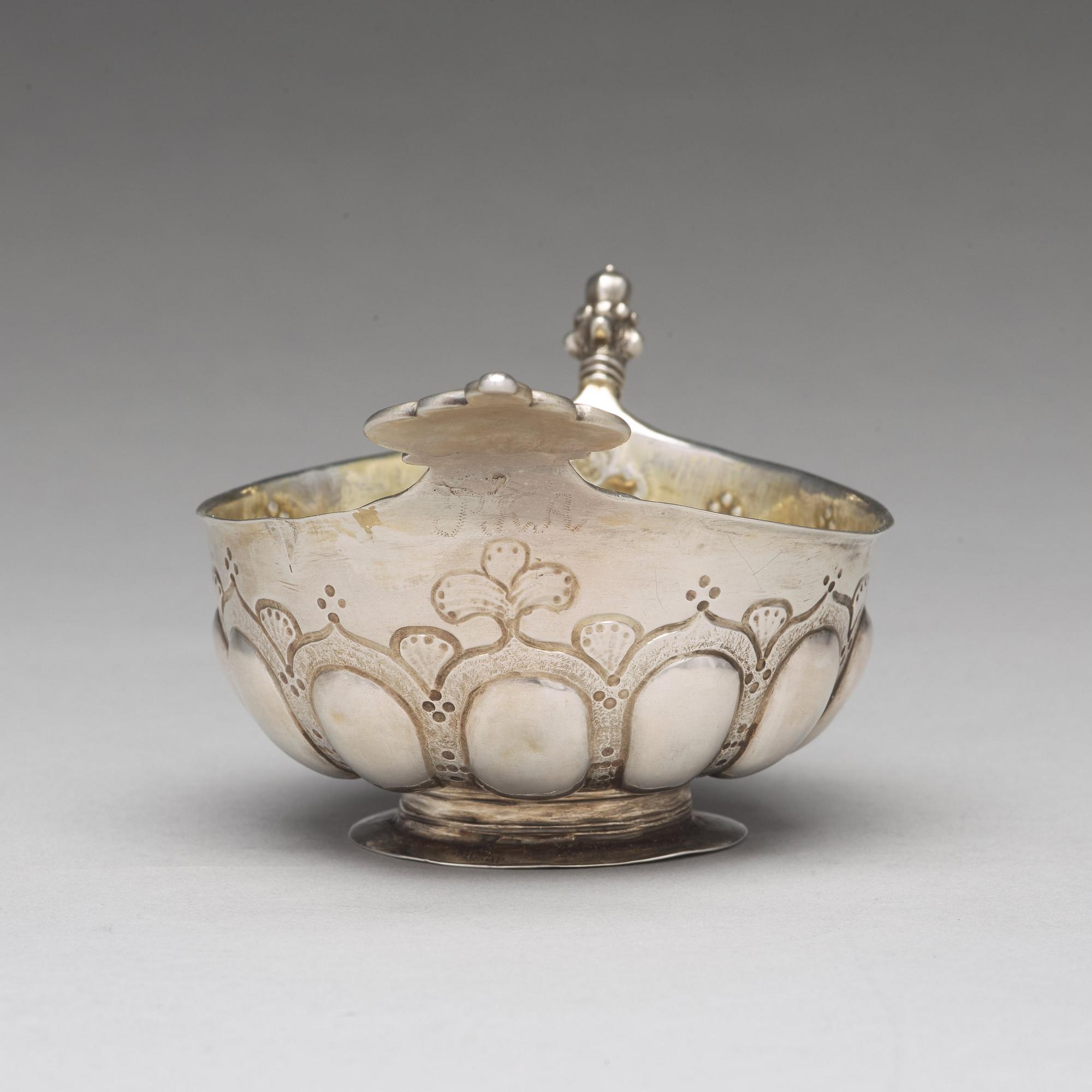 Hans Jacob Schmit, kåsa, silver, Karlskrona 1718.