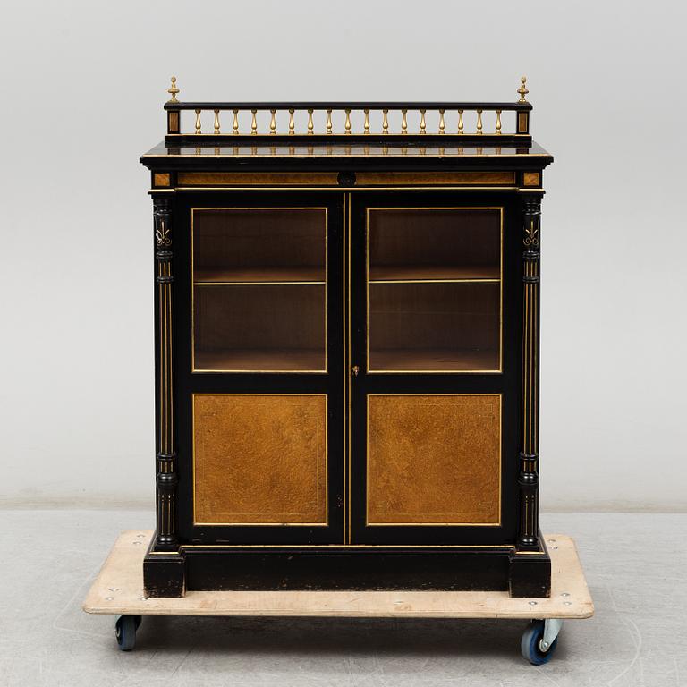 a late 19th Century show cabinet.