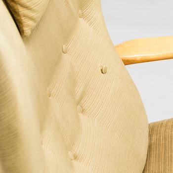 A 1950's armchair, unknown designer model 'Koti 2407' (Home), Asko Finland.