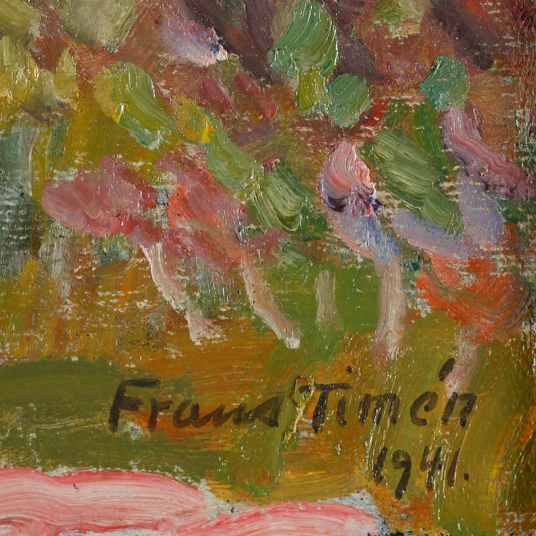 FRANS TIMÉN, olja på duk, sign o dat 1941.