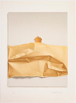 Yrjö Edelmann, lithograph in colours, stamped signature HC.