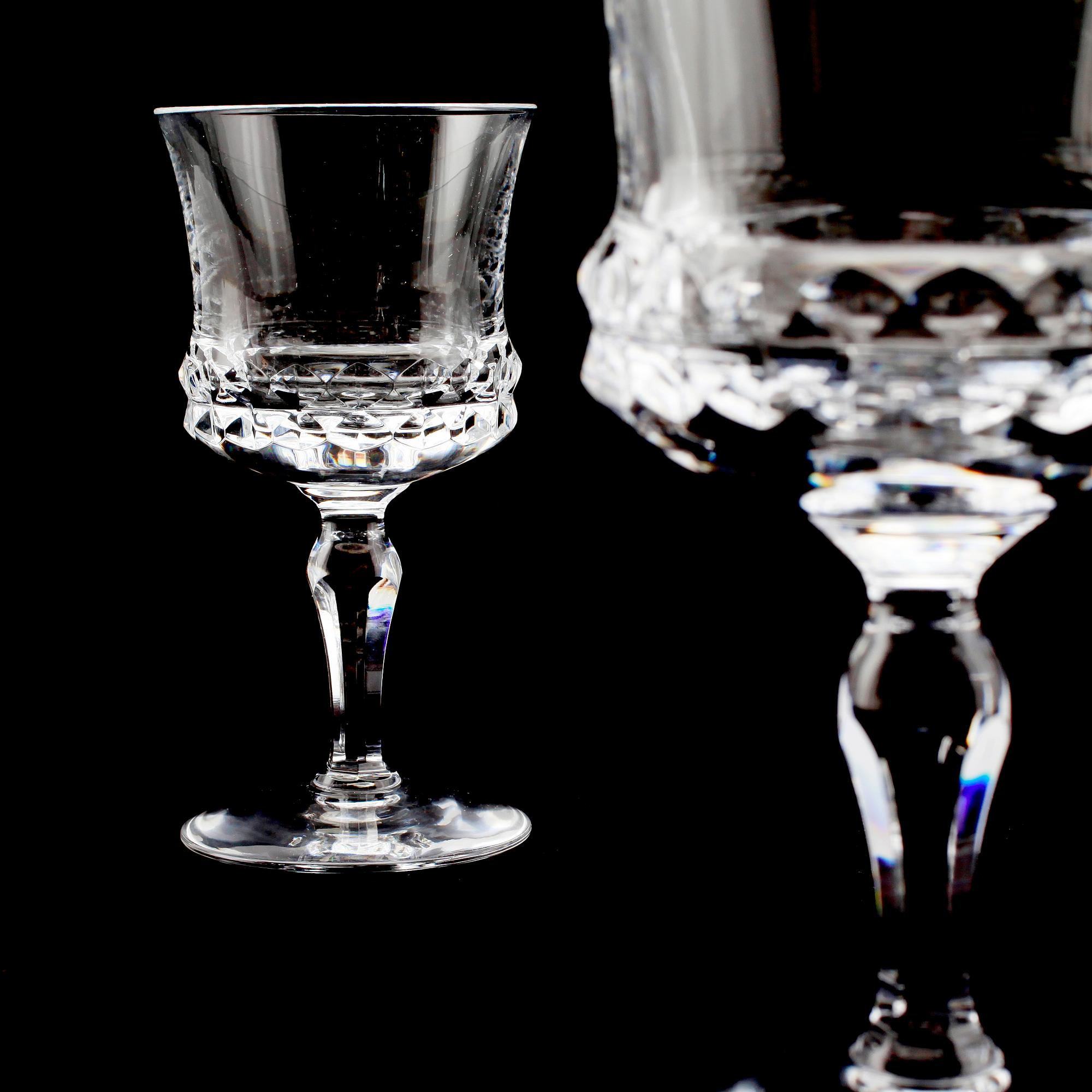 SERVISGLAS, 16 st, "Silvia", Ingeborg Lundin, Orrefors.