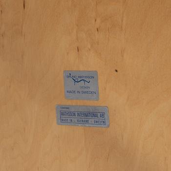 Bruno Mathsson, klaffbord, "Berit", Mathsson International, Värnamo.