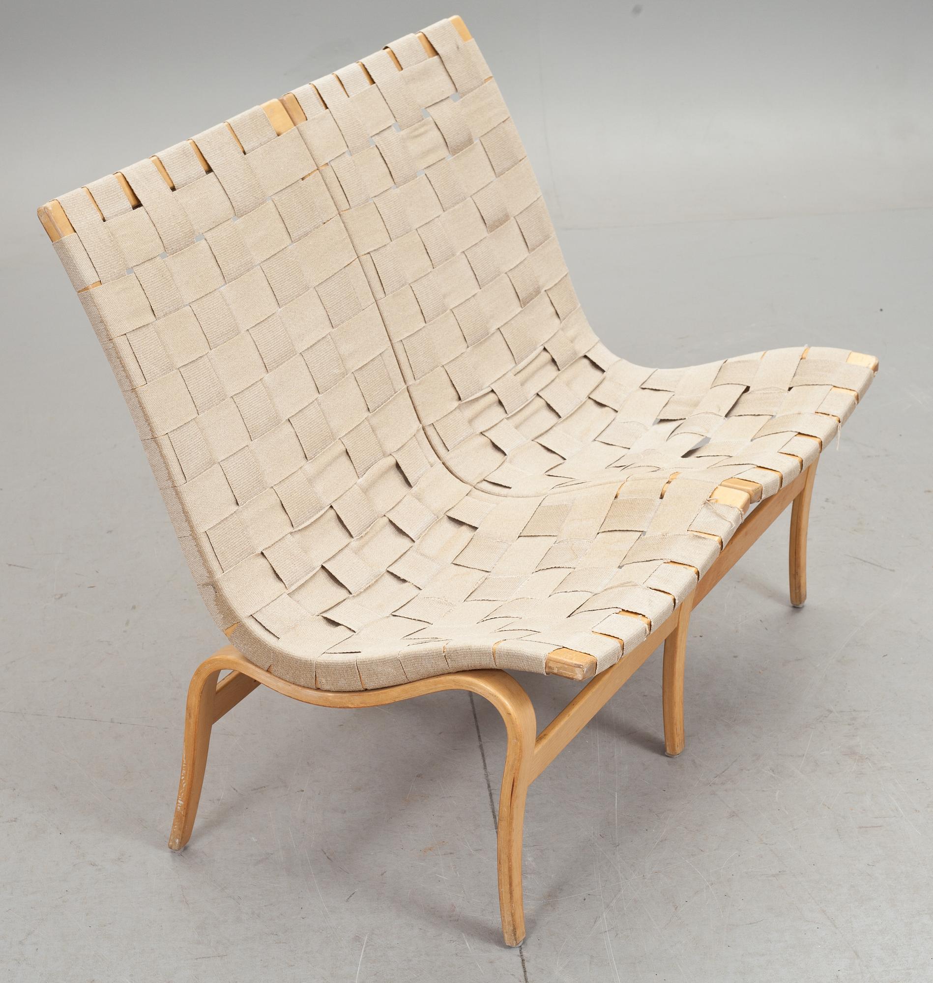 SOFFA, design Bruno Mathsson för firma Karl Mathsson  1968.