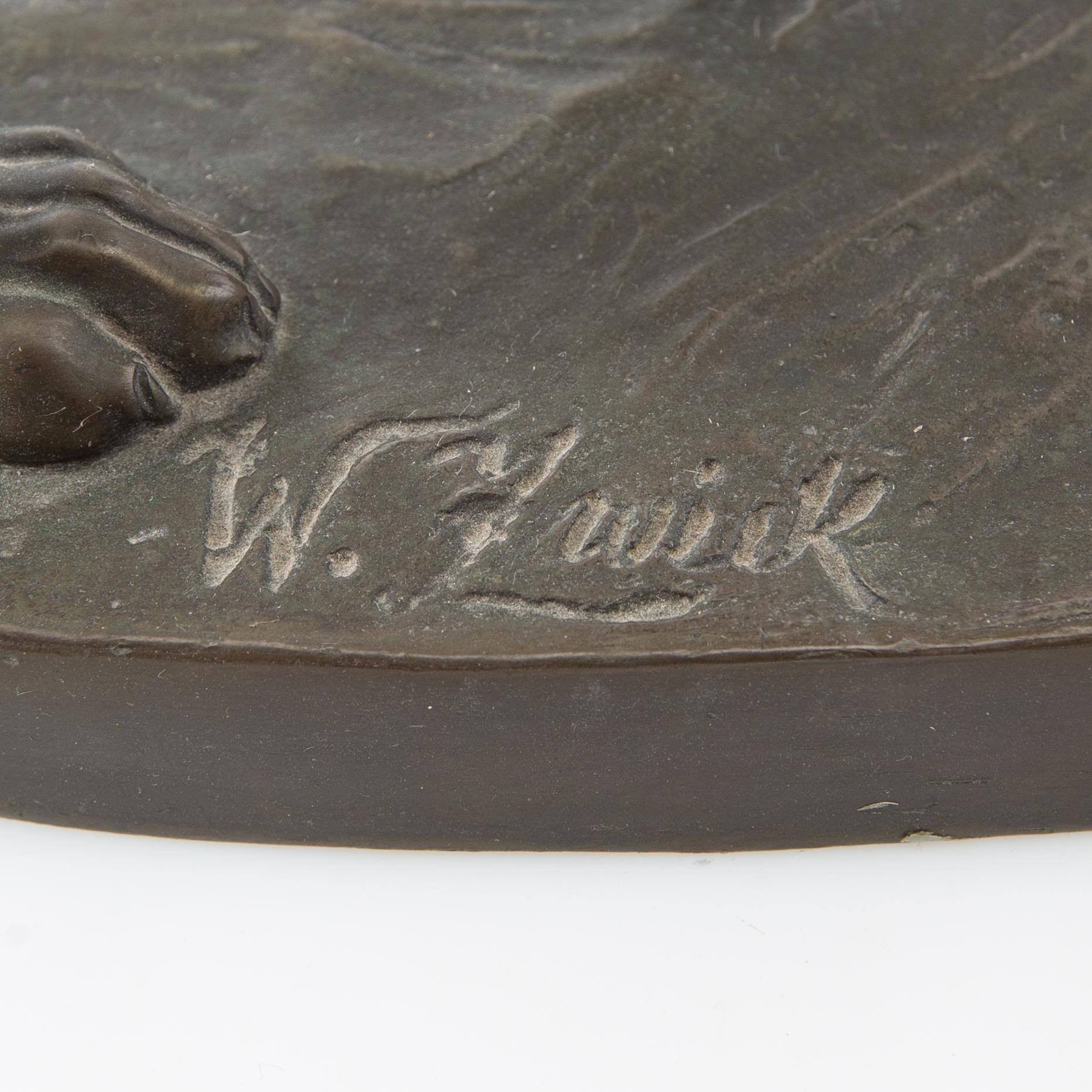 Wilhelm Zwick, sculpture, second half of the 20th century.