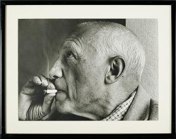 silver gelatin photograph, signed.