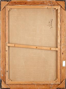 JERZY LUCZAK, olja på duk. Sign o dat 1955.