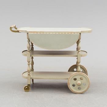 an early 20th century serving trolley.