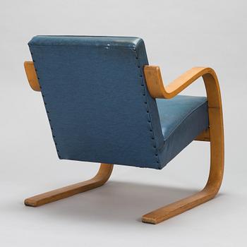 Alvar Aalto, fåtölj, modell 34 O.Y. Huonekalu- ja Rakennustyötehdas A.B. 1900-talets mitt.