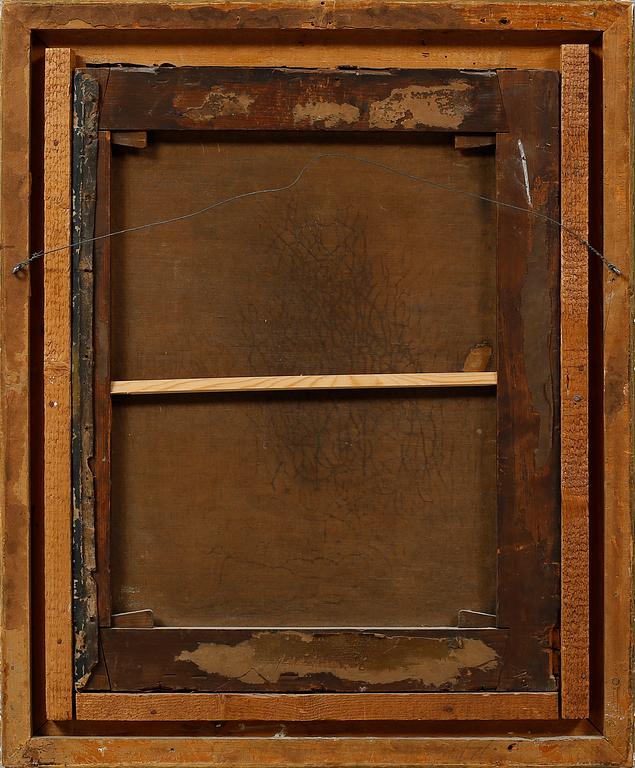 UNKNOWN ARTIST, oil on canvas, no signature, 19th century.
