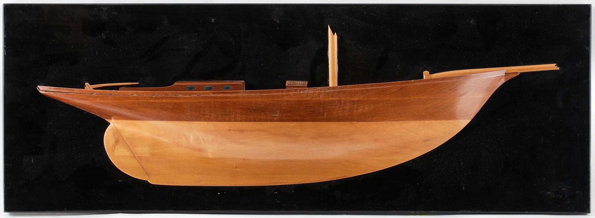 FARTYGSMODELL / HALVMODELL, 1900-talets mitt.