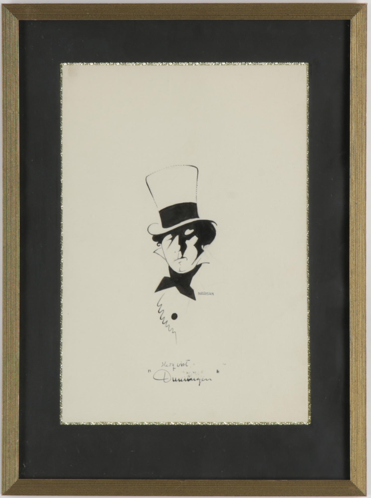 Einar Nerman, ink on paper, unsigned.