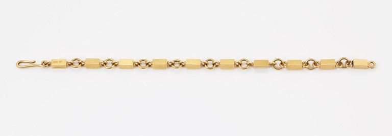 Wiwen Nilsson, armband, Lund 1965, 18k.