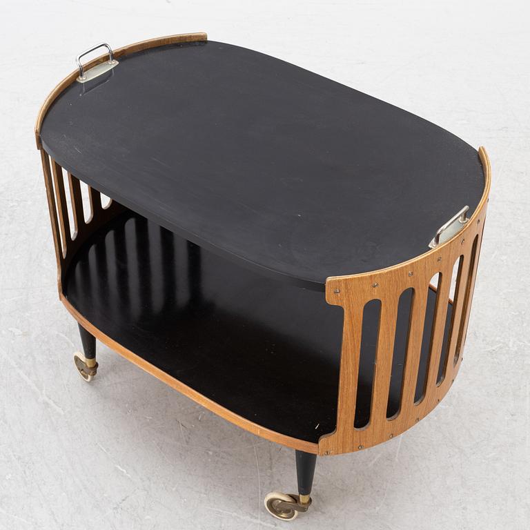 Serveringsvagn, 1950-tal.