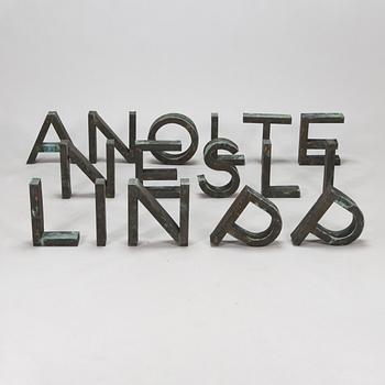 A set of 16 letters, presumably 1950s-60s.