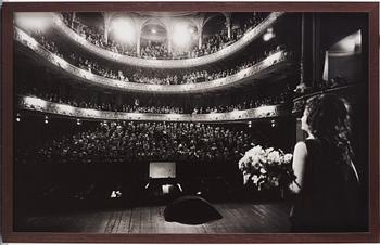 Lennart Nilsson, 'Birgit Nilsson, Kungliga Operan, 1966'.