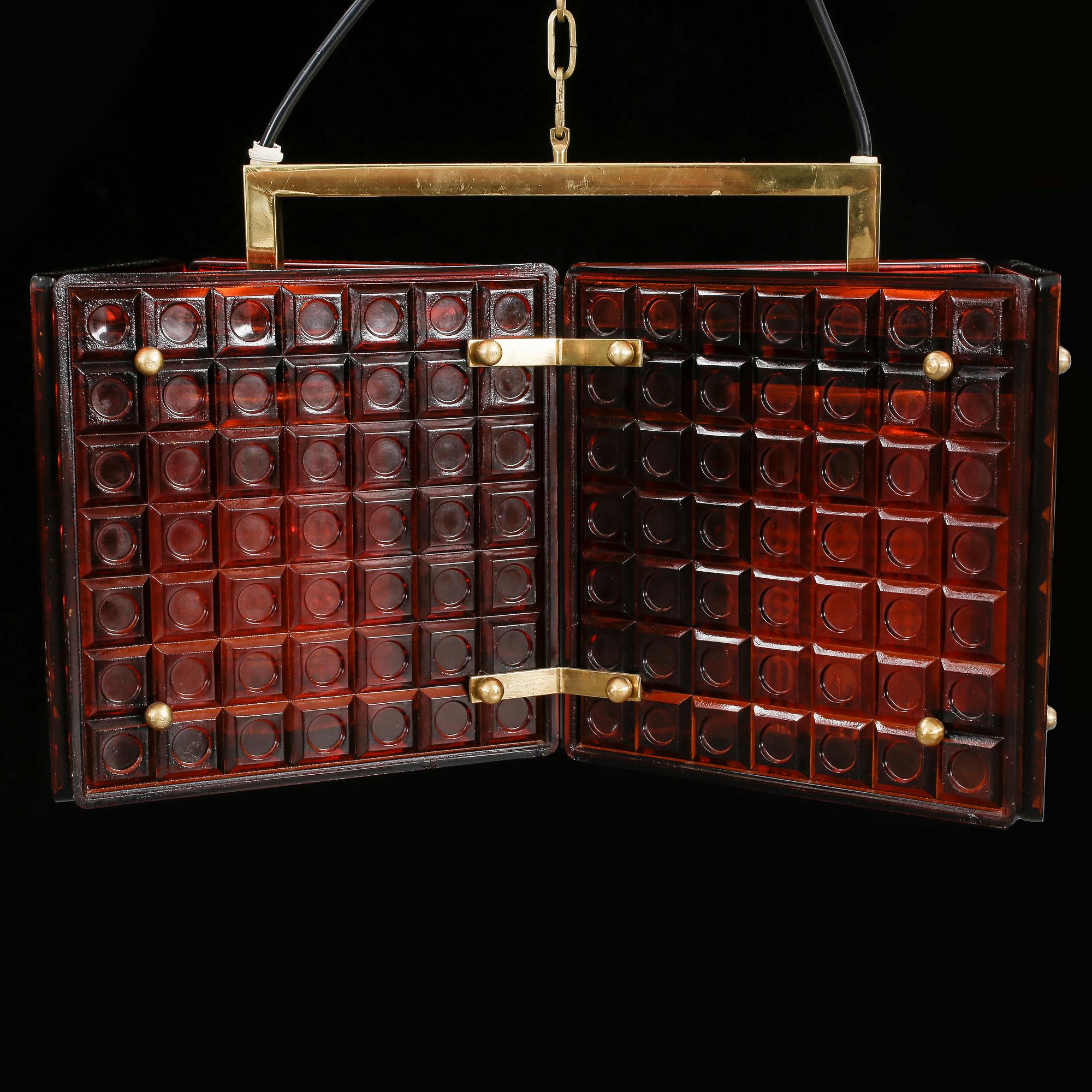 TAKLAMPA, Mac Hegerup för Kronobergs Belysning, 1900-talets tredje kvartal. Total höjd ca 105 cm.