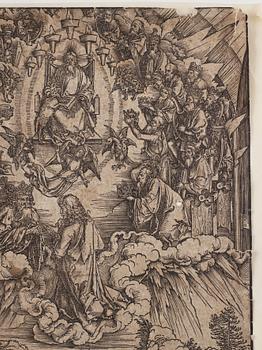 Albrecht Dürer, "Saint John before God and the Elders ", likely 16th century.