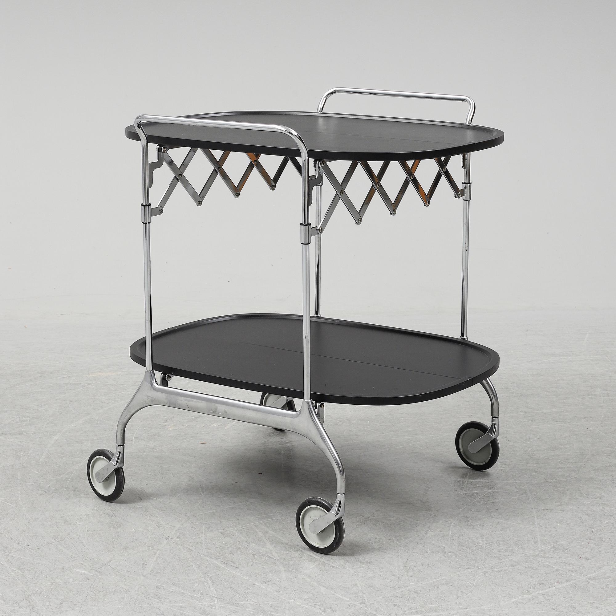 TEA TROLLEY, "Gastone", Antonio Citterio & Oliver Löw, Kartell, Italy, designed 1991.