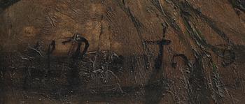 ANTON BRENTANO, tillskriven, olja på duk, sign.