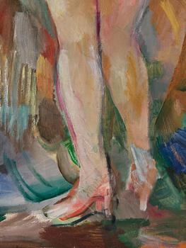 Jules Schyl, Model and Harlequin.
