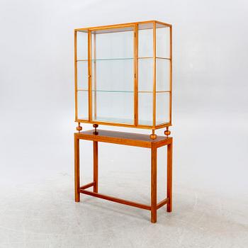 A Josef Frank mahogany display cabinet model nr 2077 later part of the 20th century.