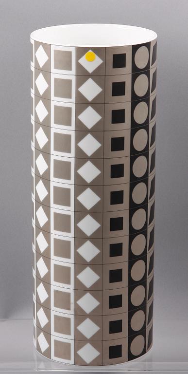 VAS, porslin, Rosenthal, Vasarely, numr. 200/199.