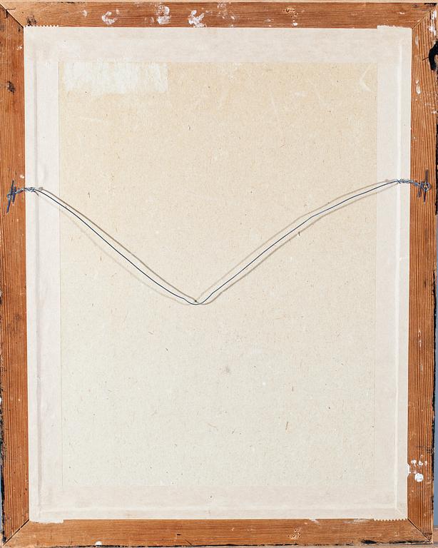 OTTO MÄKILÄ, blyertsteckning, signerad.