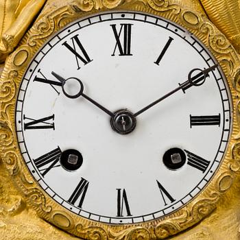 A CLOCK, probably France, second half of the 19th century.