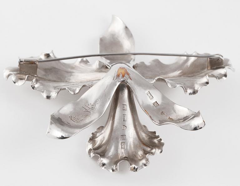 BROSCH, silver, Wiwen Nilsson, Lund, 1952. Vikt 39,8 gram.