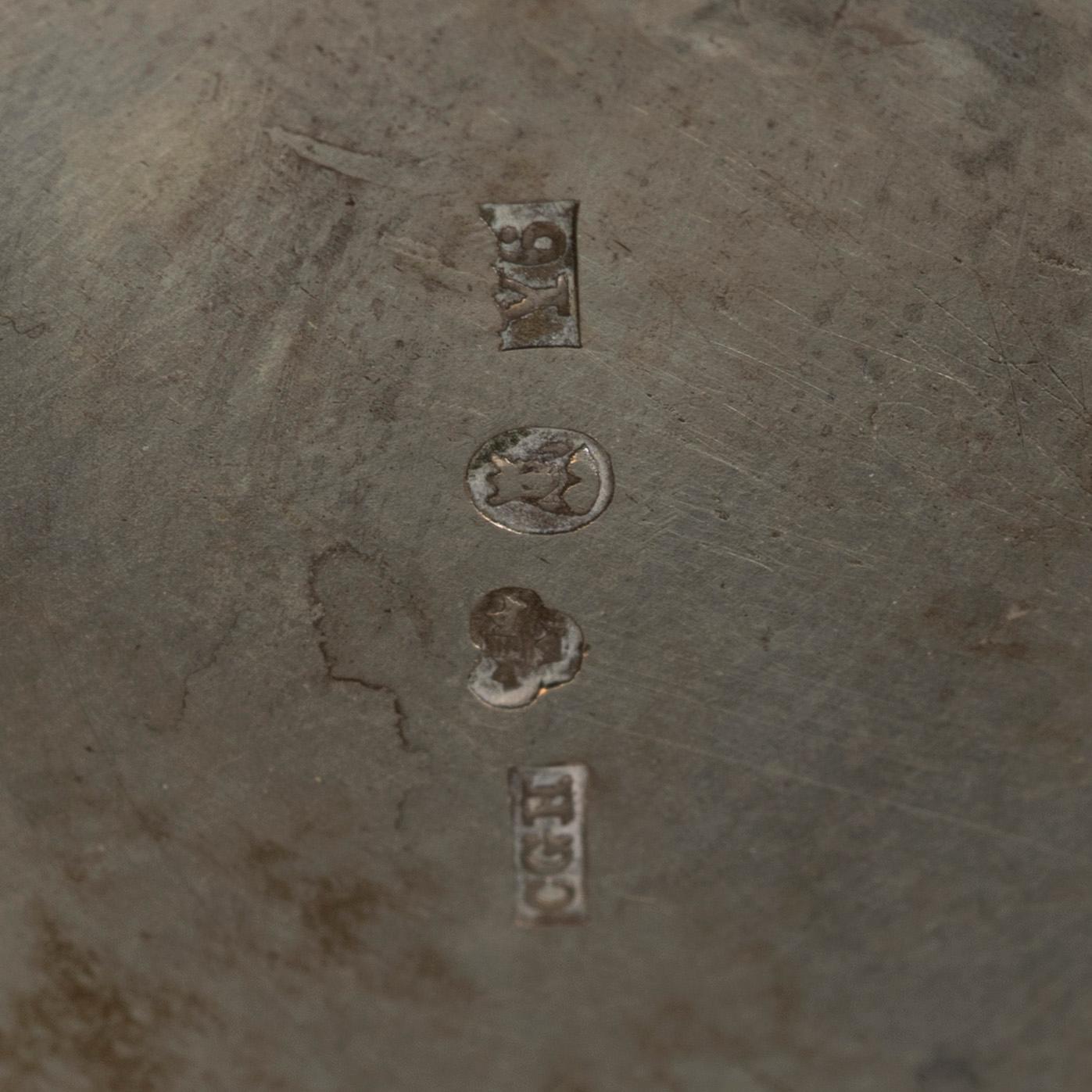 Four Swedish silver beakers, 18th-19th century.